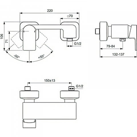 Baterie dus EDGE Ideal Standard [3]