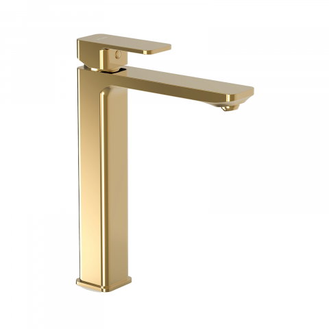 Baie - Baterie stativa inalta pentru lavoar LOFT Gold Valvex