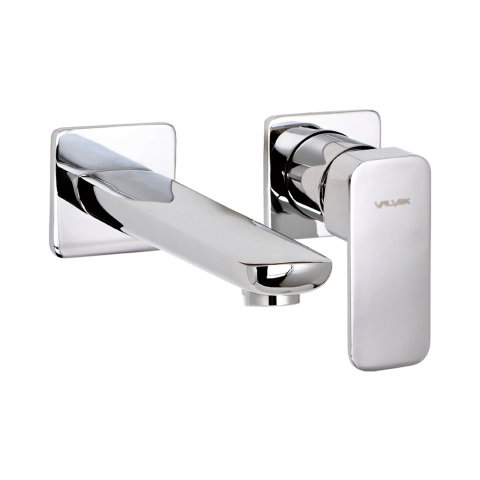 Baie - Baterie lavoar cu montaj ingropat, pe perete LOFT Chrome Valvex