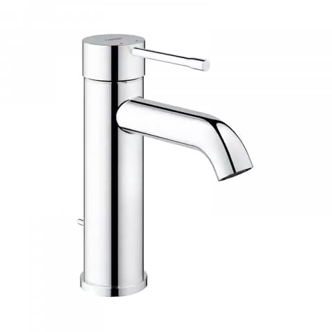 Baie - Baterie lavoar Grohe Essence S size, pipa rotunjita, ventil pop-up, crom