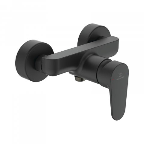 Baie - Baterie pentru dus, pe perete CERAFINE O Negru Ideal Standard
