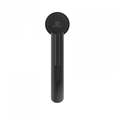Baterie pentru lavoar cu pipa inalta, tip Vessel CERALINE Negru Ideal Standard [2]