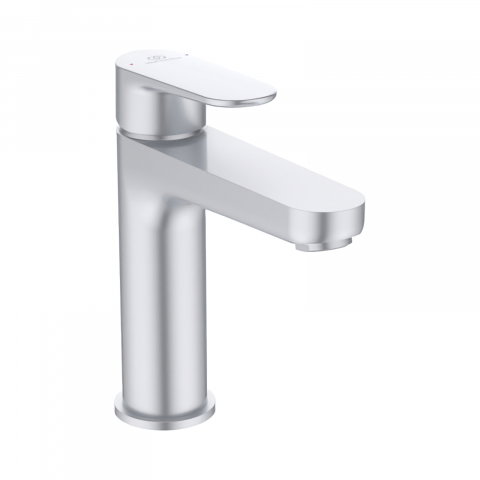 Baterii lavoar - Baterie pentru lavoar H120 cu ventil Click-Clack CERAFINE O Argintiu Ideal Standard