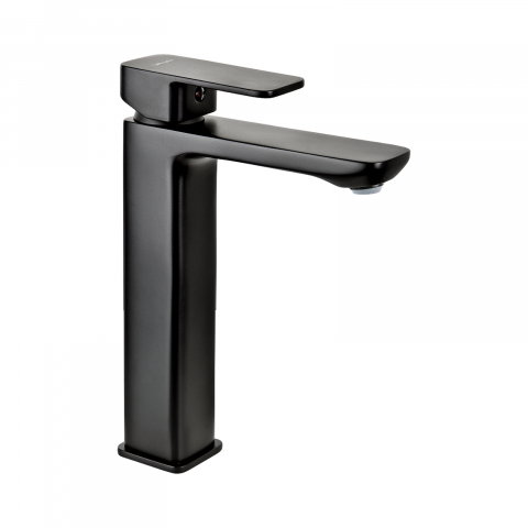 Baie - Baterie stativa inalta pentru lavoar LOFT Black Valvex