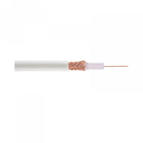 Instalatie electrica - Cablu TV, coaxial, TCC2YY-I (RG59/U) 1 x 0.6 mm