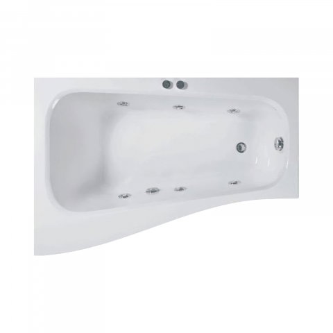 Baie - Cada de baie asimetrica dreapta SENSO Hidro 150 x 100 x 70 cm Belform