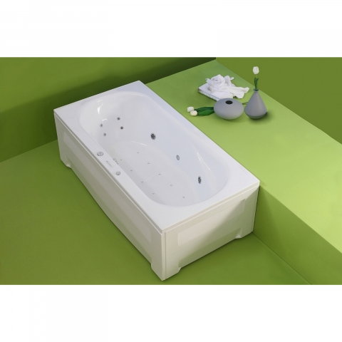 Cada de baie Athos, alb 194 x 98 x 46 cm Fibrex [4]