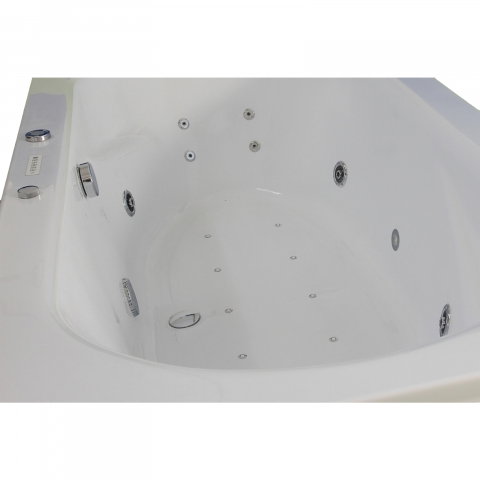 Cada de baie Athos, alb 194 x 98 x 46 cm Fibrex [3]