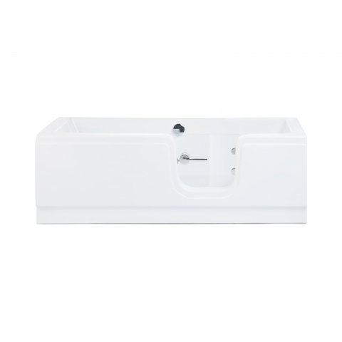 Baie - Cada de baie Carmen cu usa din sticla 170 x 80 x 55 cm Fibrex