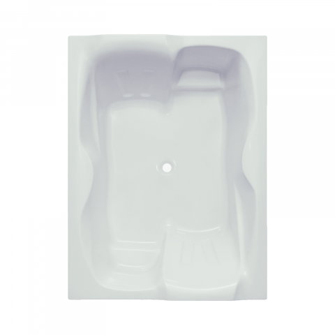 Cazi drepte - Cada de baie DUO 168 x 126 x 51 cm Belform