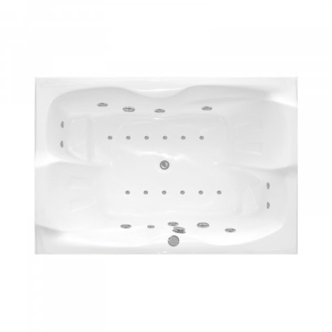 Baie - Cada de baie DUO Duo Light 168 x 126 x 51 cm Belform
