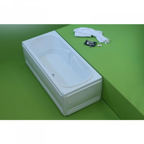 Cada de baie Favorit, alb 180 x 80 x 40 cm Fibrex [2]