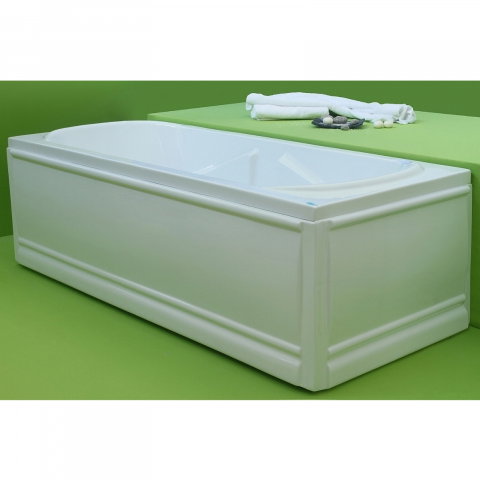 Cada de baie Favorit, alb 180 x 80 x 40 cm Fibrex [3]