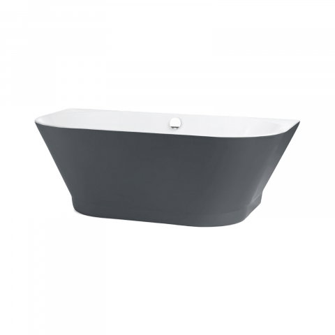 Cada de baie freestanding Bristol, gri antracit 170 x 80 x 60 cm Fibrex [1]