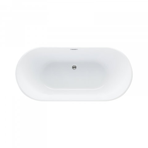 Cada de baie freestanding Oslo, gri antracit 170 x 80 x 60 cm Fibrex [2]