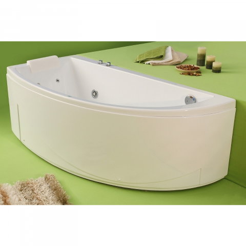Cada de baie Neo, stanga, alb 170 x 78 x 43 cm Fibrex [3]