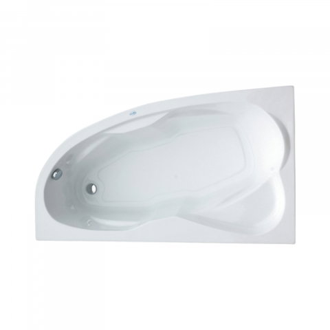 Baie - Cada de baie Nicole, dreapta, alb 170 x 100 x 40.5 cm Fibrex