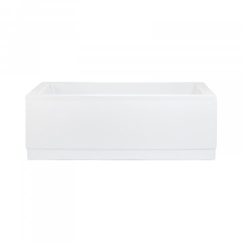 Cada de baie Quadra, alb 180 x 80 x 45 cm Fibrex [2]
