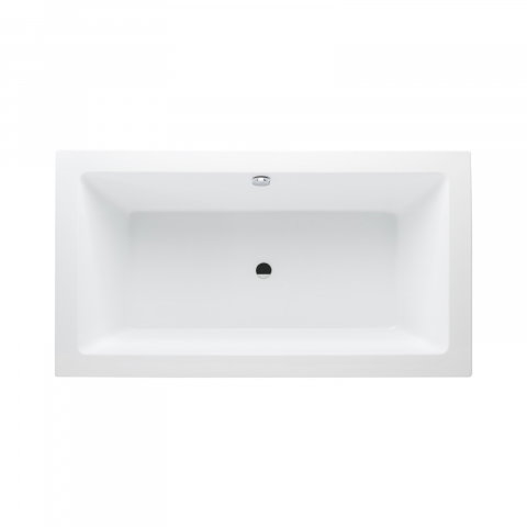 Cazi drepte - Cada de baie Quadra, alb 180 x 80 x 45 cm Fibrex