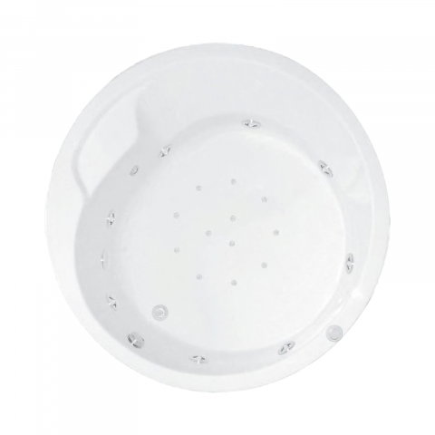 Baie - Cada de baie rotunda LUNA Duo Light Diametru 160 Belform