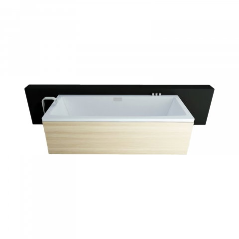 Cada de baie Sense I, dreapta, alb 170 x 75 x 45 cm Fibrex [7]