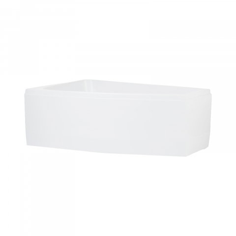 Cada de baie Sense II, asimetrica, dreapta, alb 150 x 100 x 45 cm Fibrex [2]