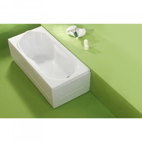 Cada de baie Smart, alb 170 x 80 x 45 cm Fibrex [2]