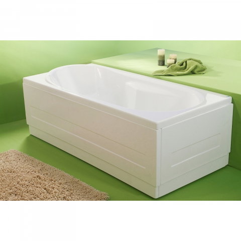 Cada de baie Smart, alb 170 x 80 x 45 cm Fibrex [3]