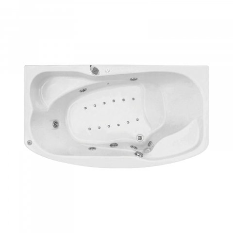 Baie - Cada de baie SUNSET Duo Tronic 180 x 100 x 45 cm Belform