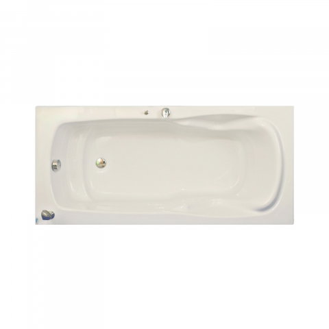 Cazi drepte - Cada de baie Swing, alb 180 x 80 x 45 cm Fibrex