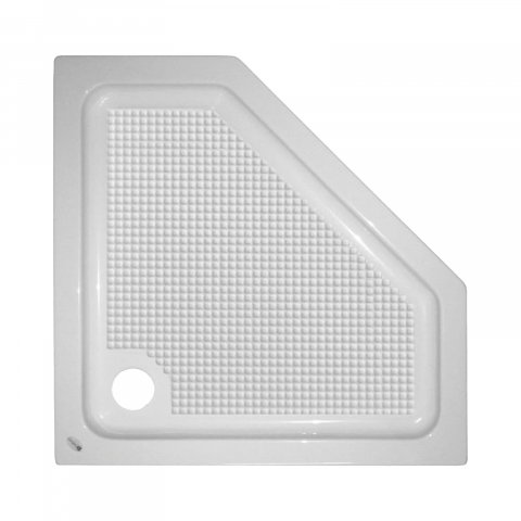 Baie - Cadita de dus Pentagonala CUBO 90 x 90 cm Belform