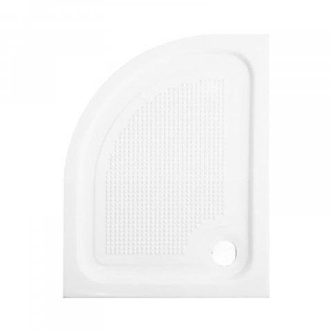Baie - Cadita de dus Semirotunda dreapta CUBO 110 x 70 cm Belform