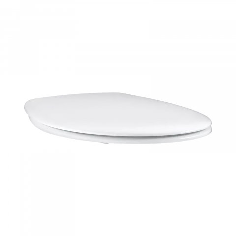 Accesorii baie - Capac wc Grohe Bau Ceramic, detasabil, cu inchidere normala