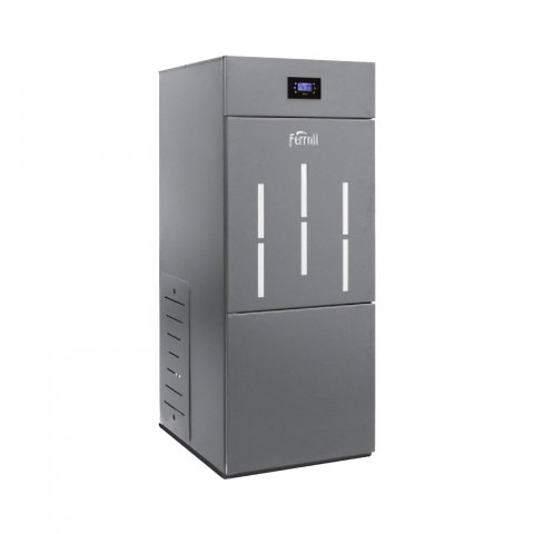 Cazane combustibil solid - Cazan din otel pe peleti BioPellet PRO 18 kW Ferroli
