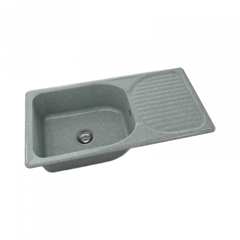 Chiuvete compozite - Chiuveta cu blat dreapta/stanga 212259 PLATINA FAT