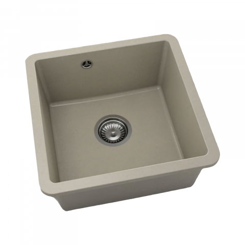 Chiuvete de bucatarie - Chiuveta cu o cuva 2221004 DARK BEIGE FAT