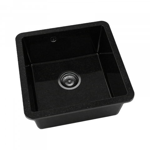 Chiuvete de bucatarie - Chiuveta cu o cuva 222422 GALAXY BLACK FAT