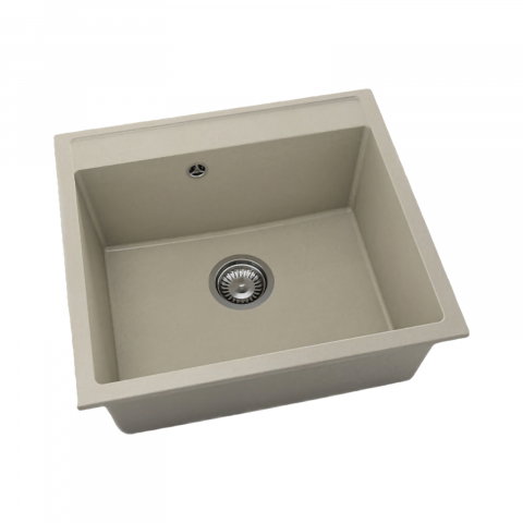 Chiuvete de bucatarie - Chiuveta cu o cuva 2261004 DARK BEIGE FAT