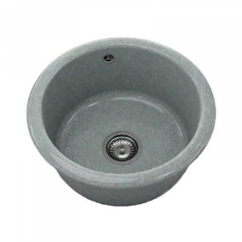 Chiuvete de bucatarie - Chiuveta rotunda 206259 PLATINA FAT