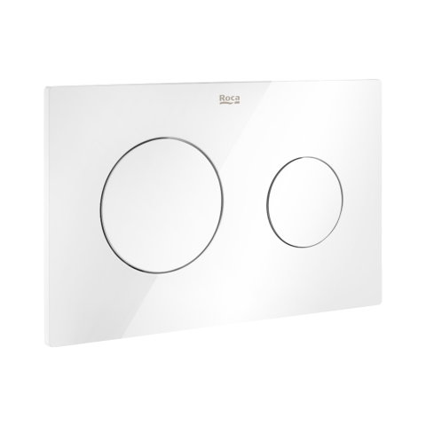 Baie - Clapeta dubla actionare pentru rezervor incastrat, alb, PL10 In-Wall Roca