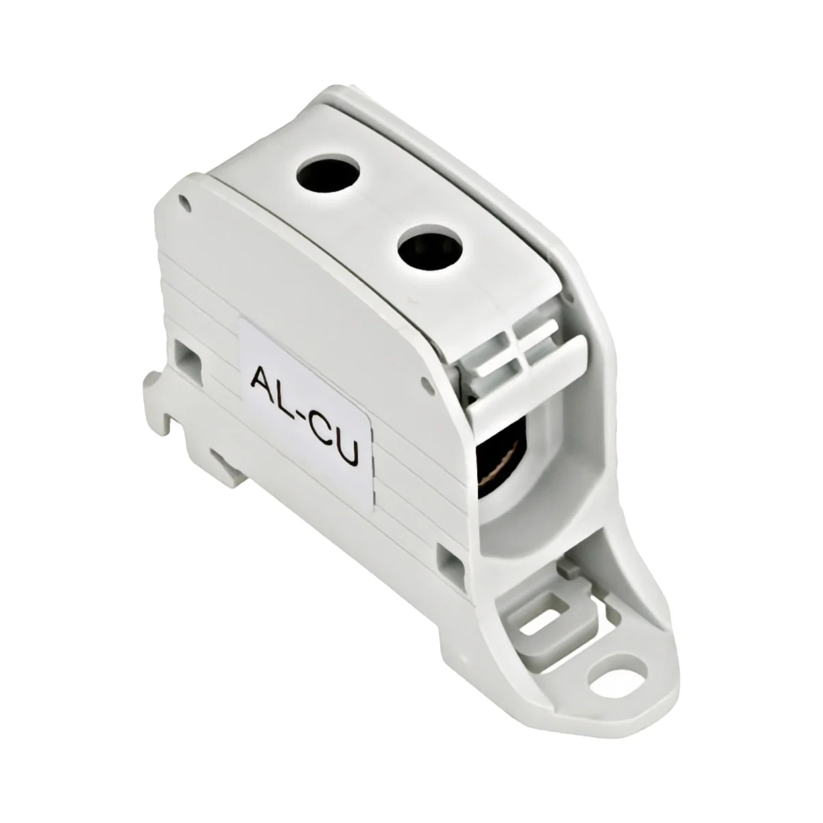 Tablouri electrice, disjunctoare si sigurante - CLEMA AL-CU,1 P. GRI, 50MMP / 35MMP CU PIN