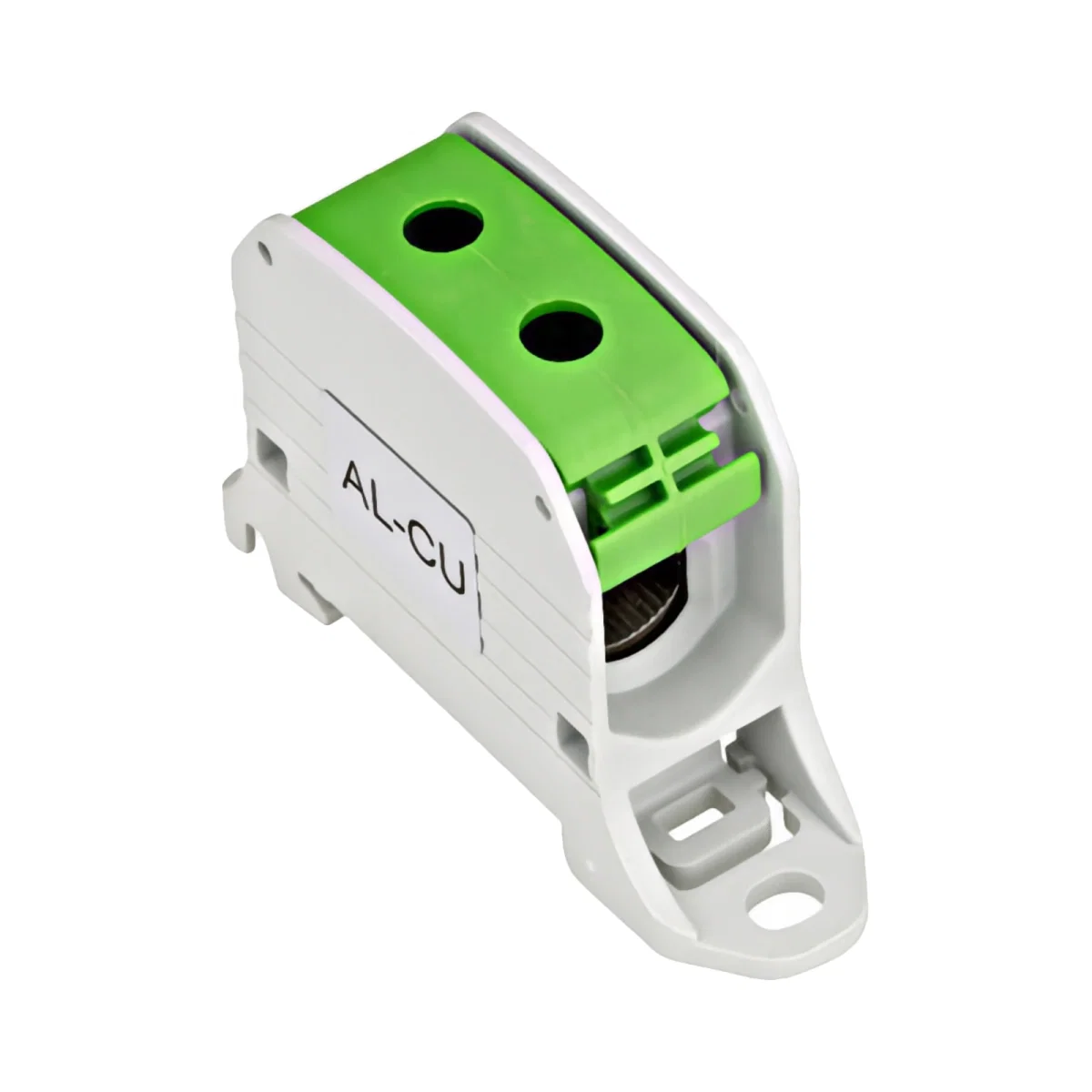 Tablouri electrice, disjunctoare si sigurante - CLEMA AL-CU,1 P. VERDE, 50MMP / 35MMP CU PIN