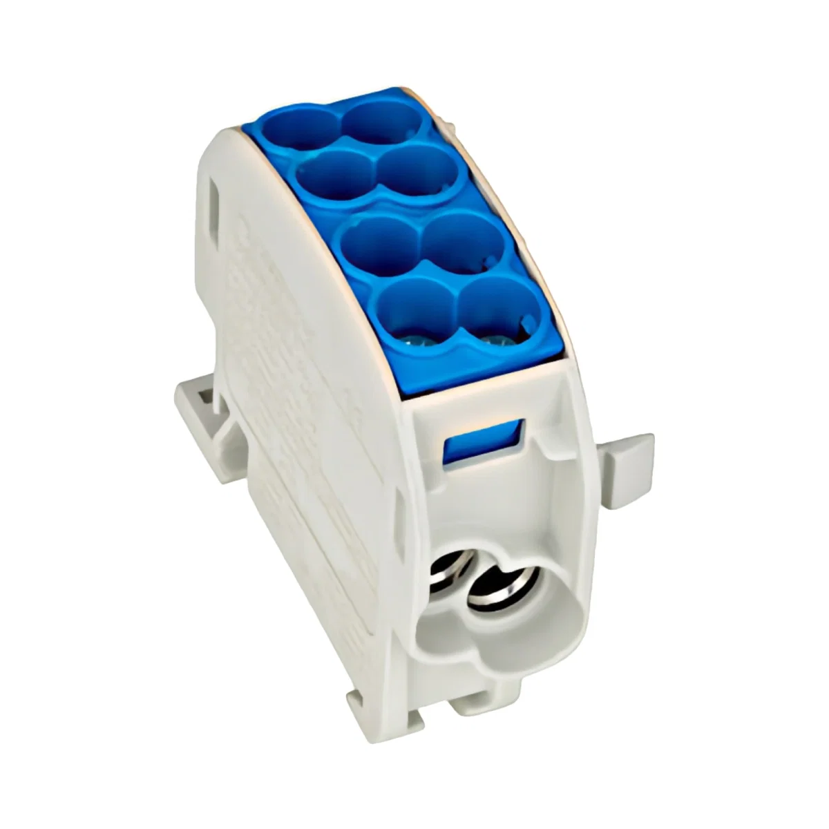 Tablouri electrice, disjunctoare si sigurante - CLEMA DE DERIVATIE CU-AL, 25MMP, 1P. IZOLATA-ALBASTRA