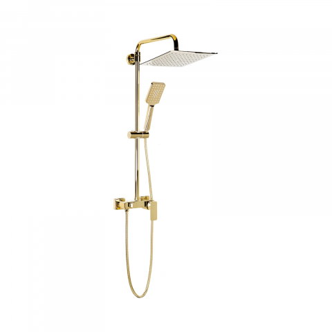 Coloane de dus - Coloana de dus cu robinet mixer LOFT Gold Valvex