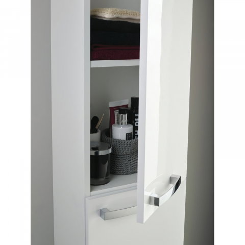 Coloana mobilier baie 1500 mm 2 usi TEMPO suspendat alb lucios Ideal Standard [4]