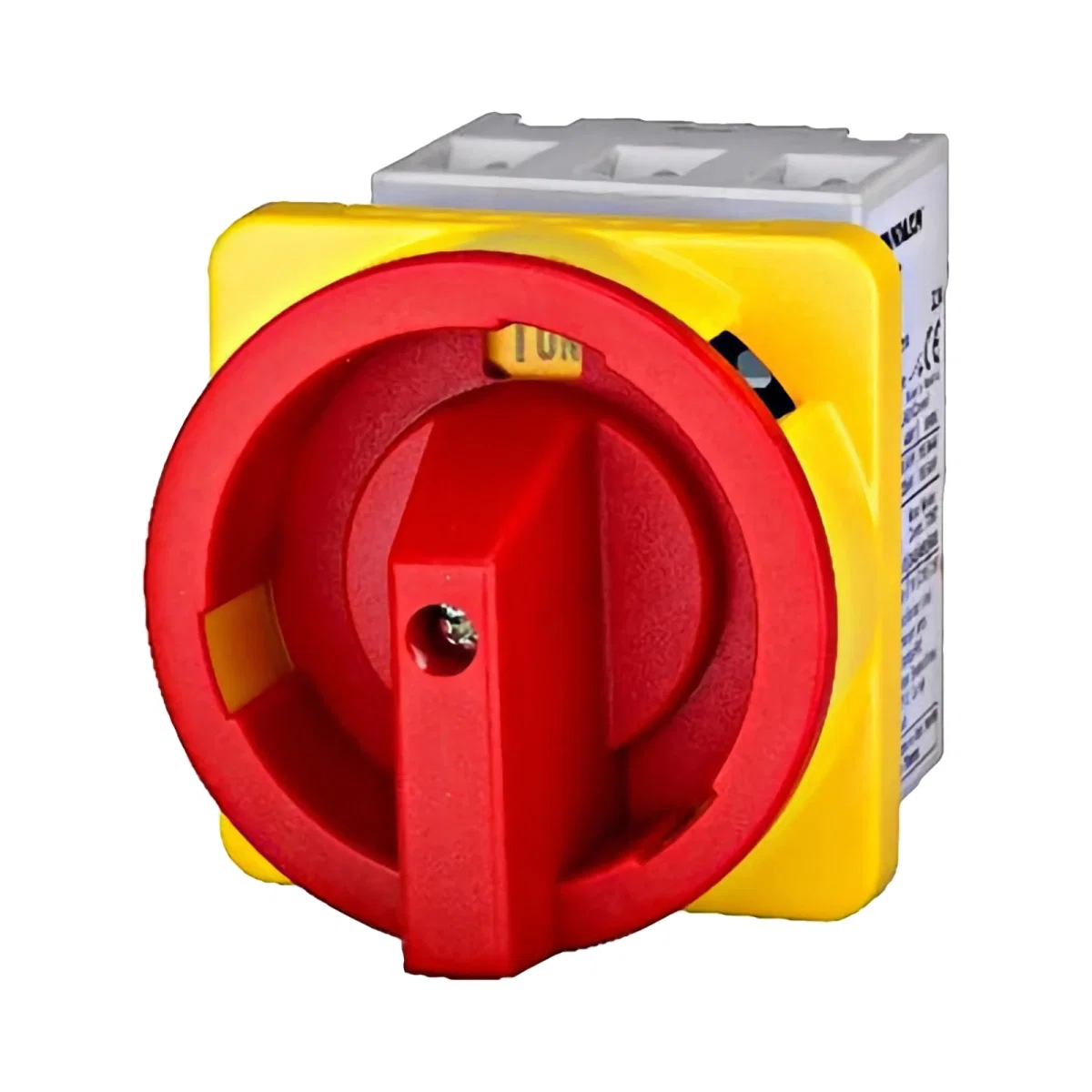 Tablouri electrice, disjunctoare si sigurante - COMUTATOR PRINCIPAL DE PANOU 80A, 3 POLI, 22KW, ROSU
