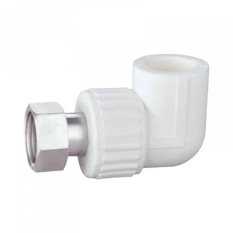 Alimentare apa. Tevi, fitinguri si accesorii - Cot cu semiolandez PPR D.20 x 1/2" filet interior EVP