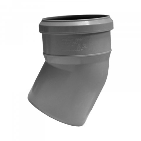 Canalizare interioara PP - Cot PP D.110 mm x 15 grade