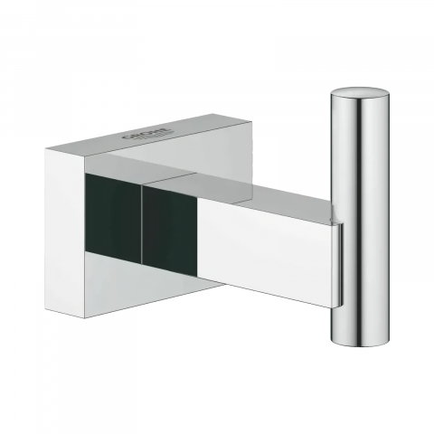 Accesorii baie - Cuier simplu Grohe Essentials Cube, crom