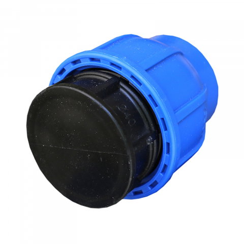 Tuburi, robineti, fitinguri PEHD pentru alimentare apa - Dop compresiune D90 mm